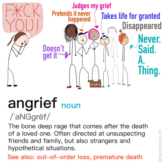 Angrief — The Language of the Bereaved