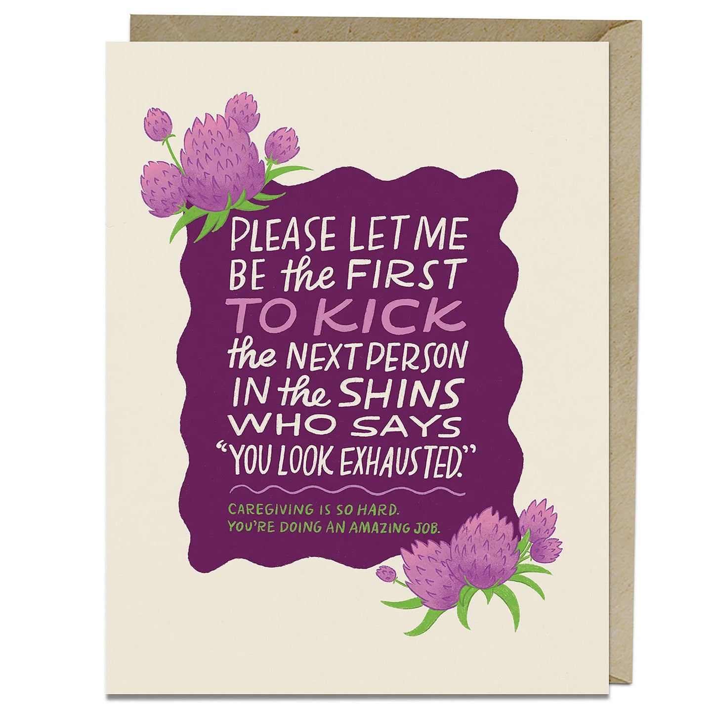 Caregiving Is Hard Card