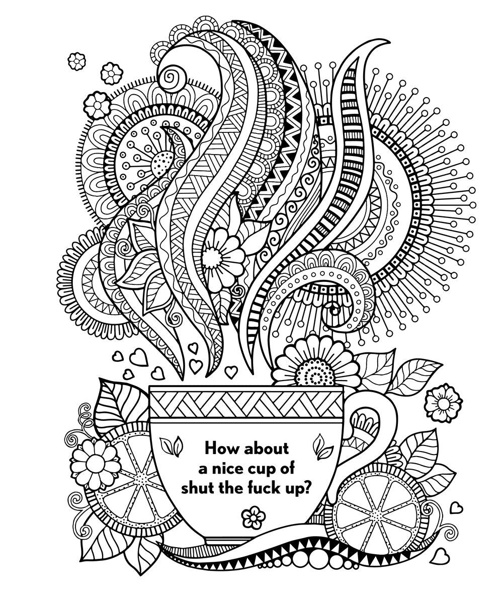 The Swear Word Coloring Book