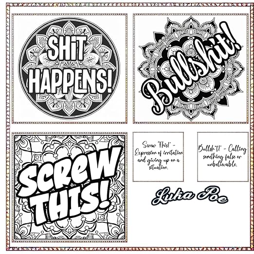 The Sweary Coloring Book