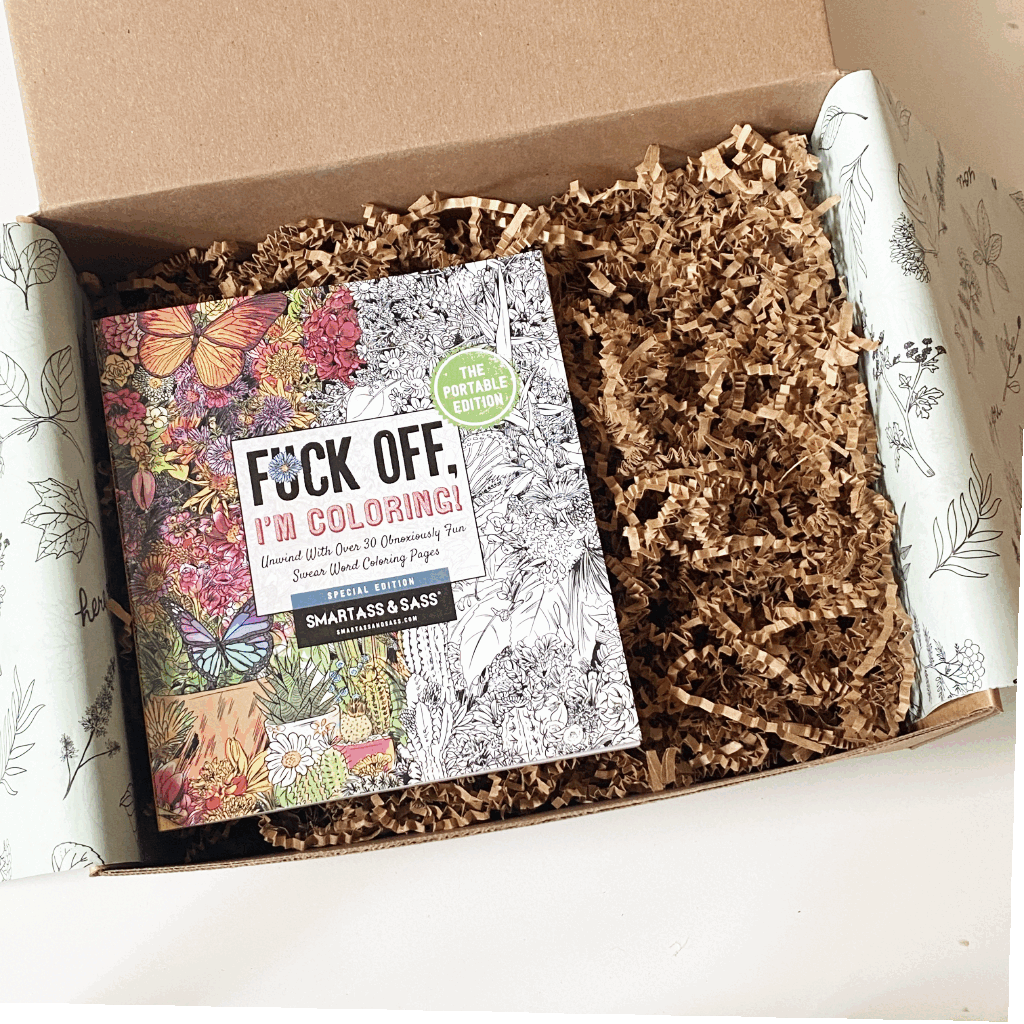 Packing sequence of the Friend Loss Care Package