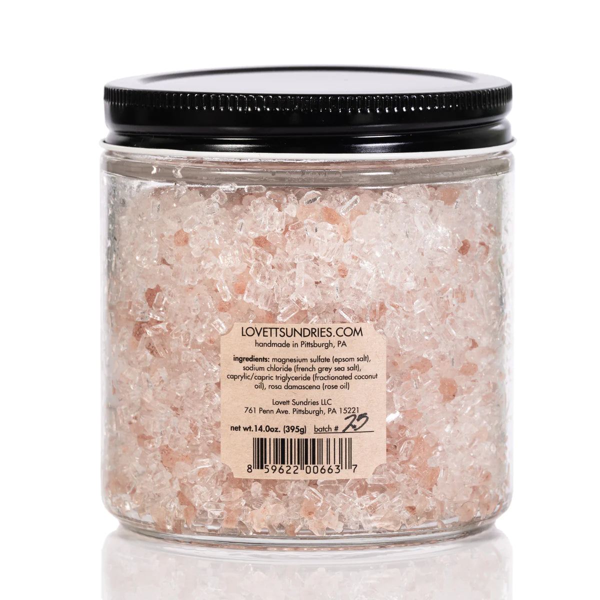 Rose Soaking Salts