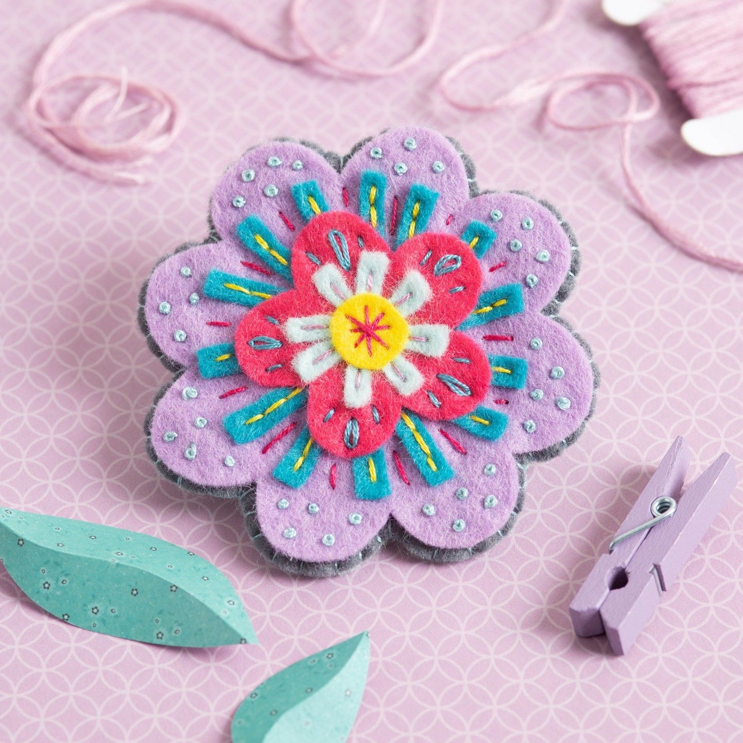 Felt Craft Brooch Kit