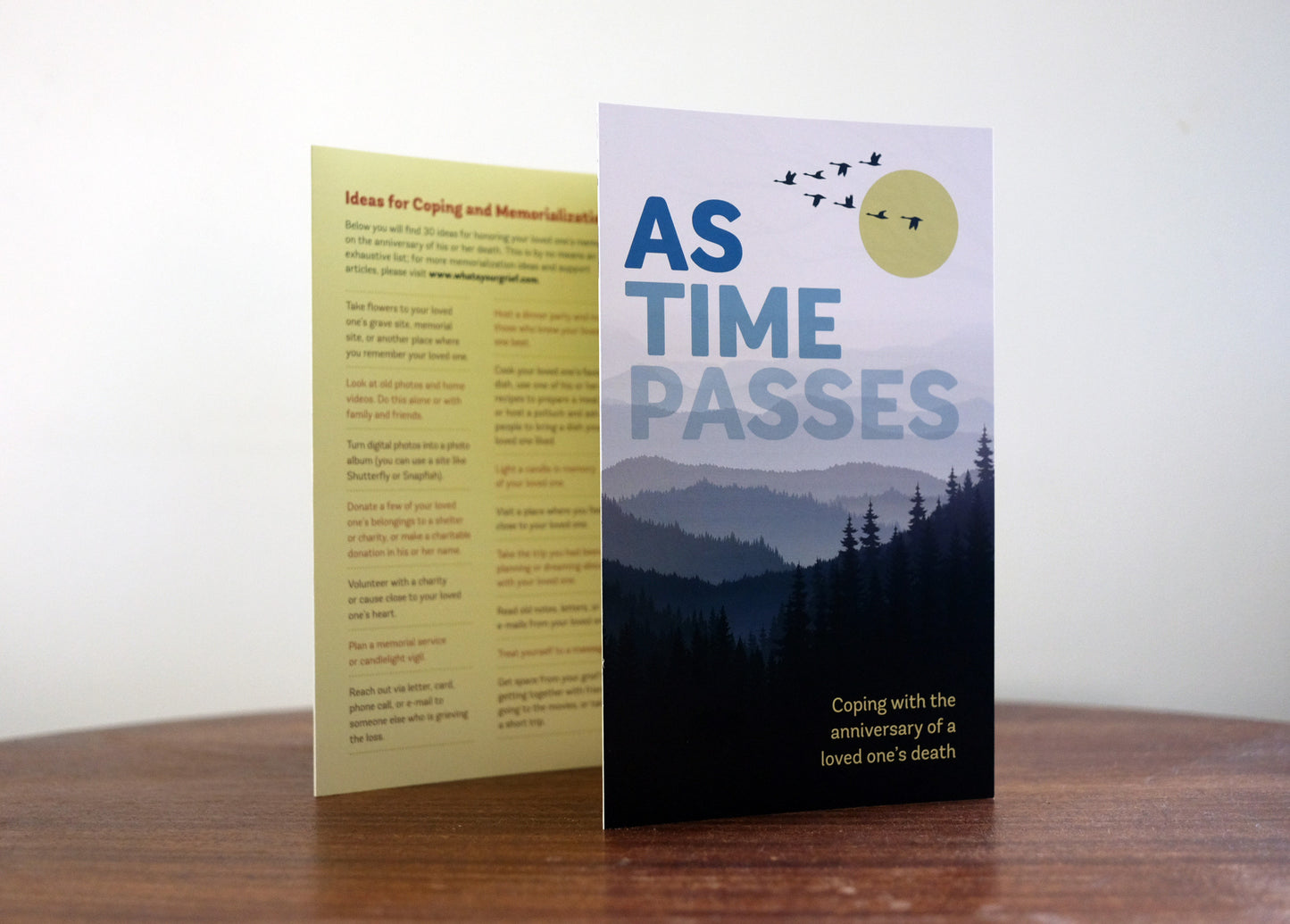 As Time Passes: Coping with the anniversary of a loved one's death