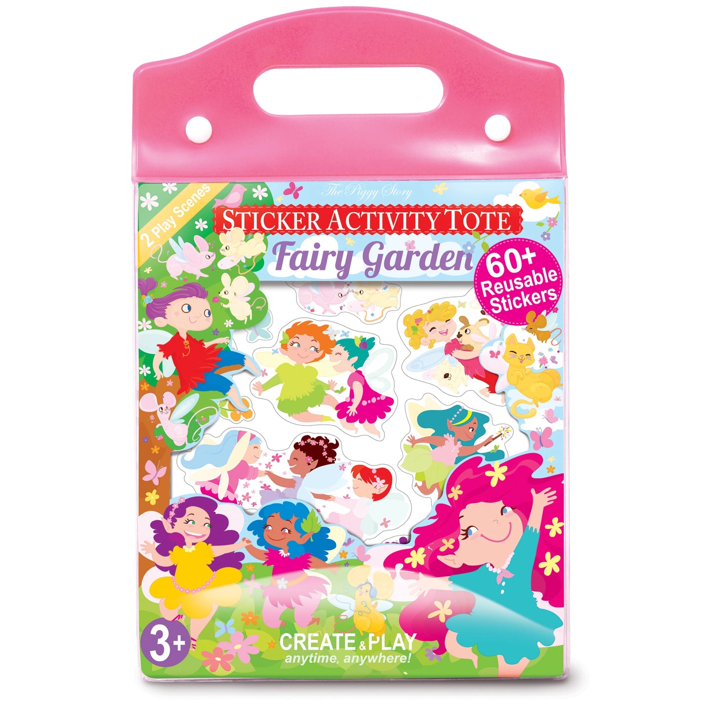 Reusable Sticker Activity Tote