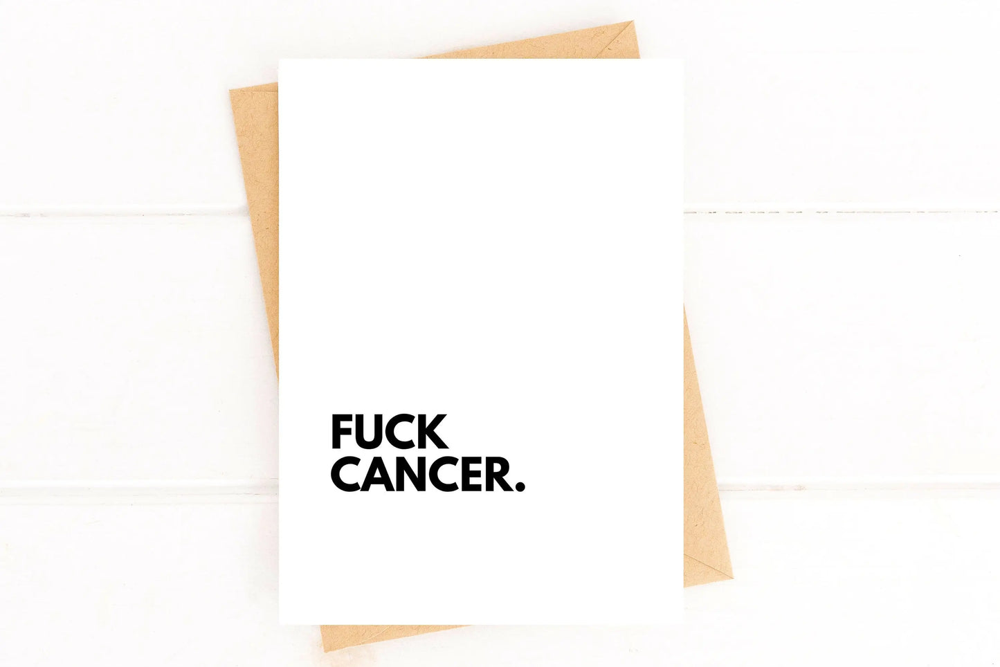 Fuck Cancer Card