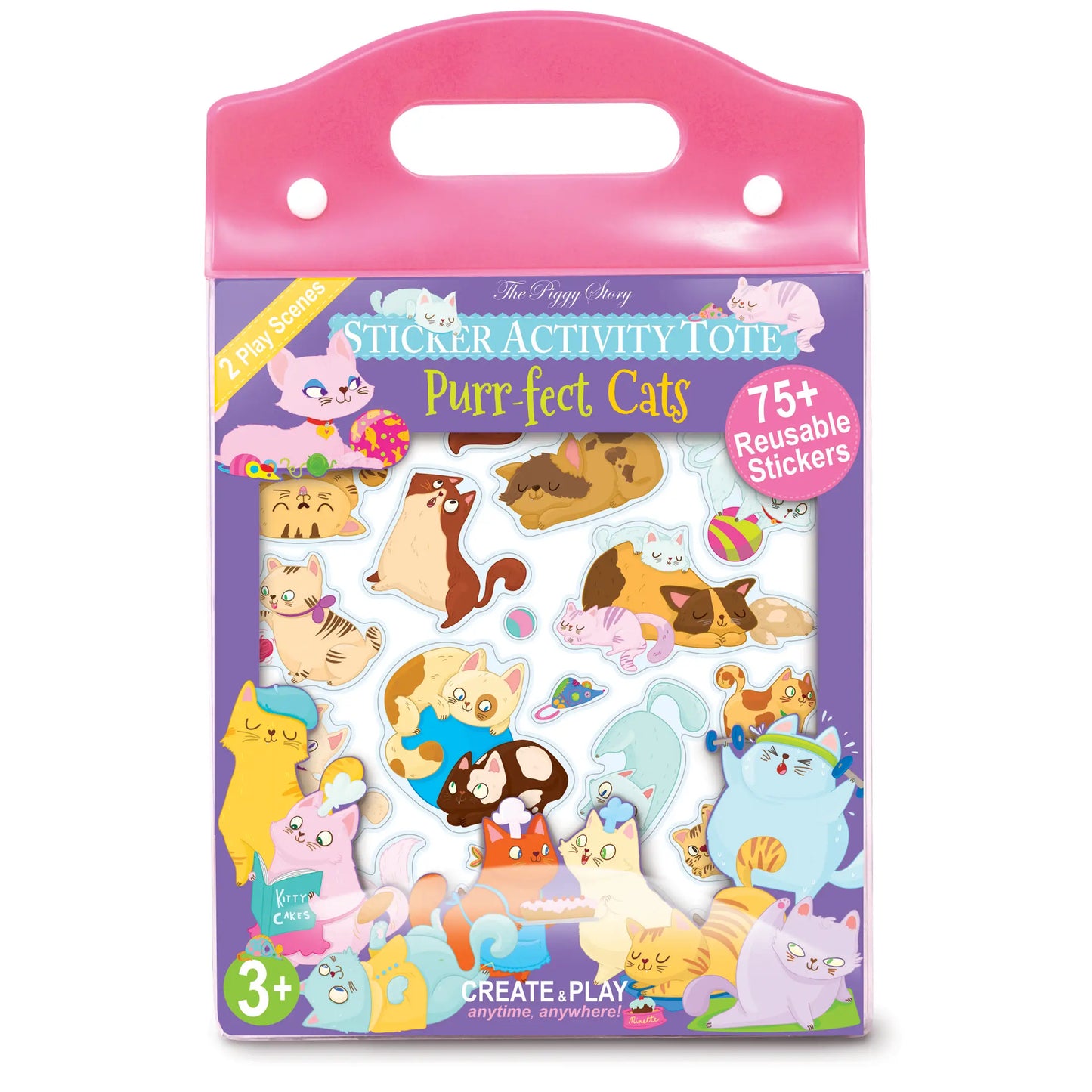 Reusable Sticker Activity Tote