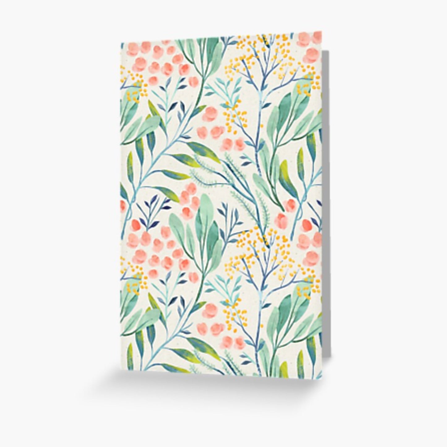 Blank Botanical Garden Card