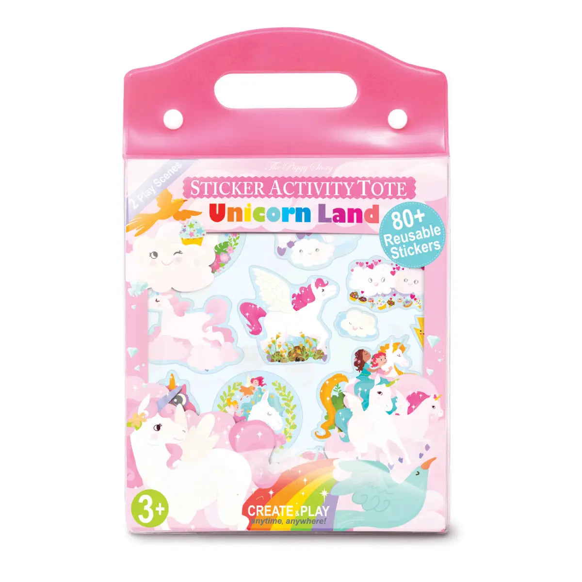 Reusable Sticker Activity Tote