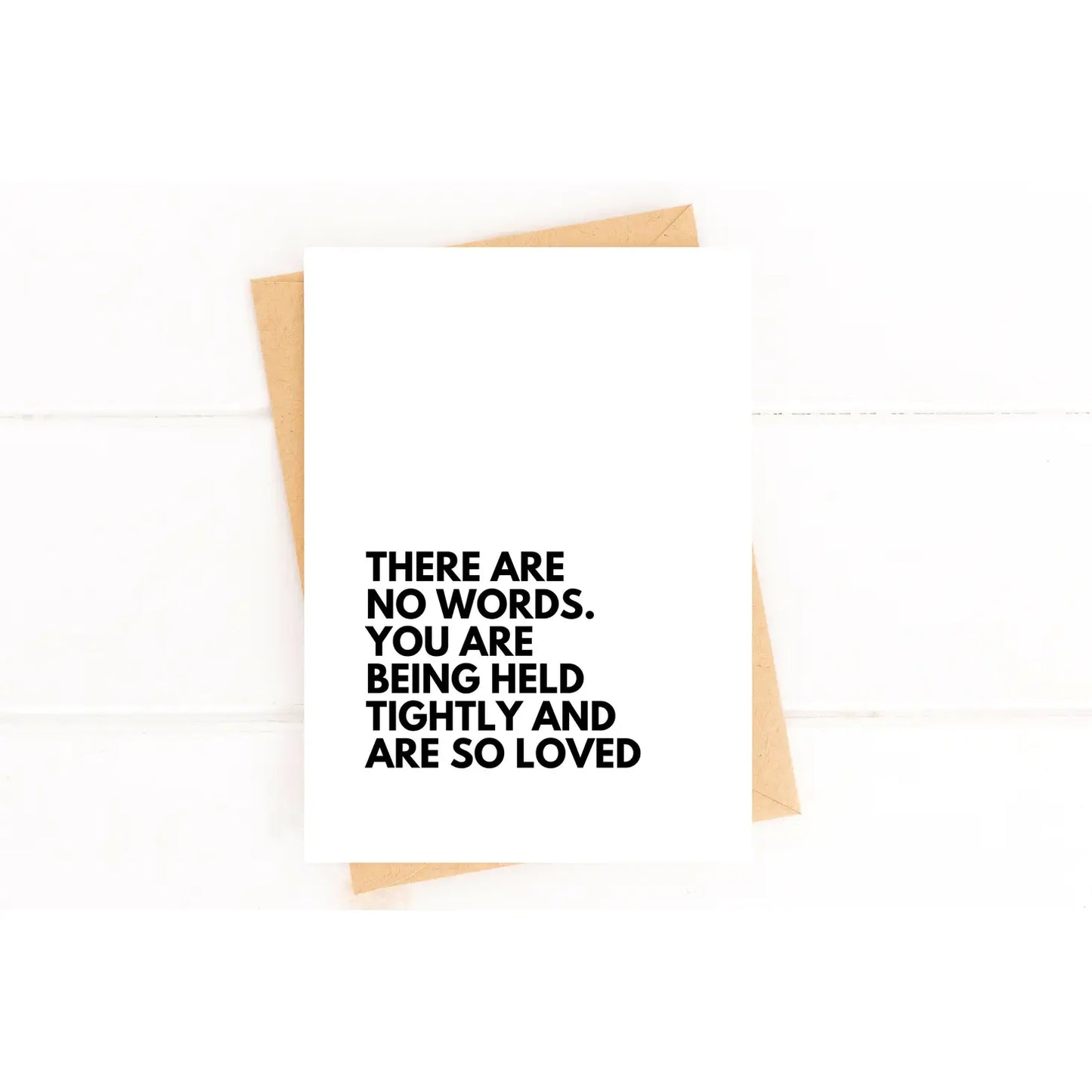 No Words Card