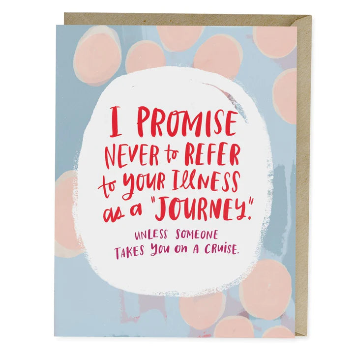 Illness As A Journey Card