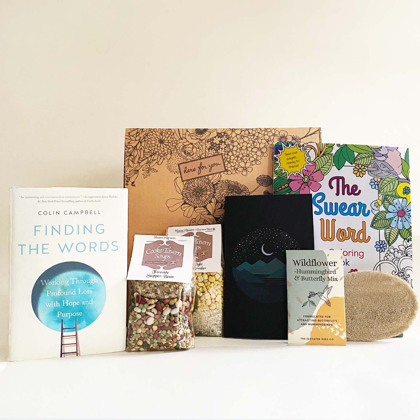 Colin Campbell Finding The Words Care Package – Here For You