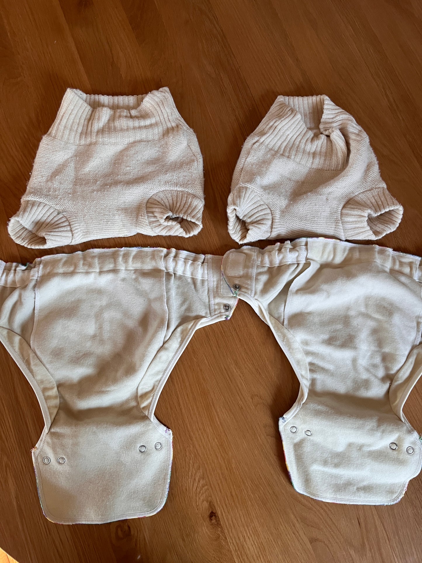 Wool diaper covers