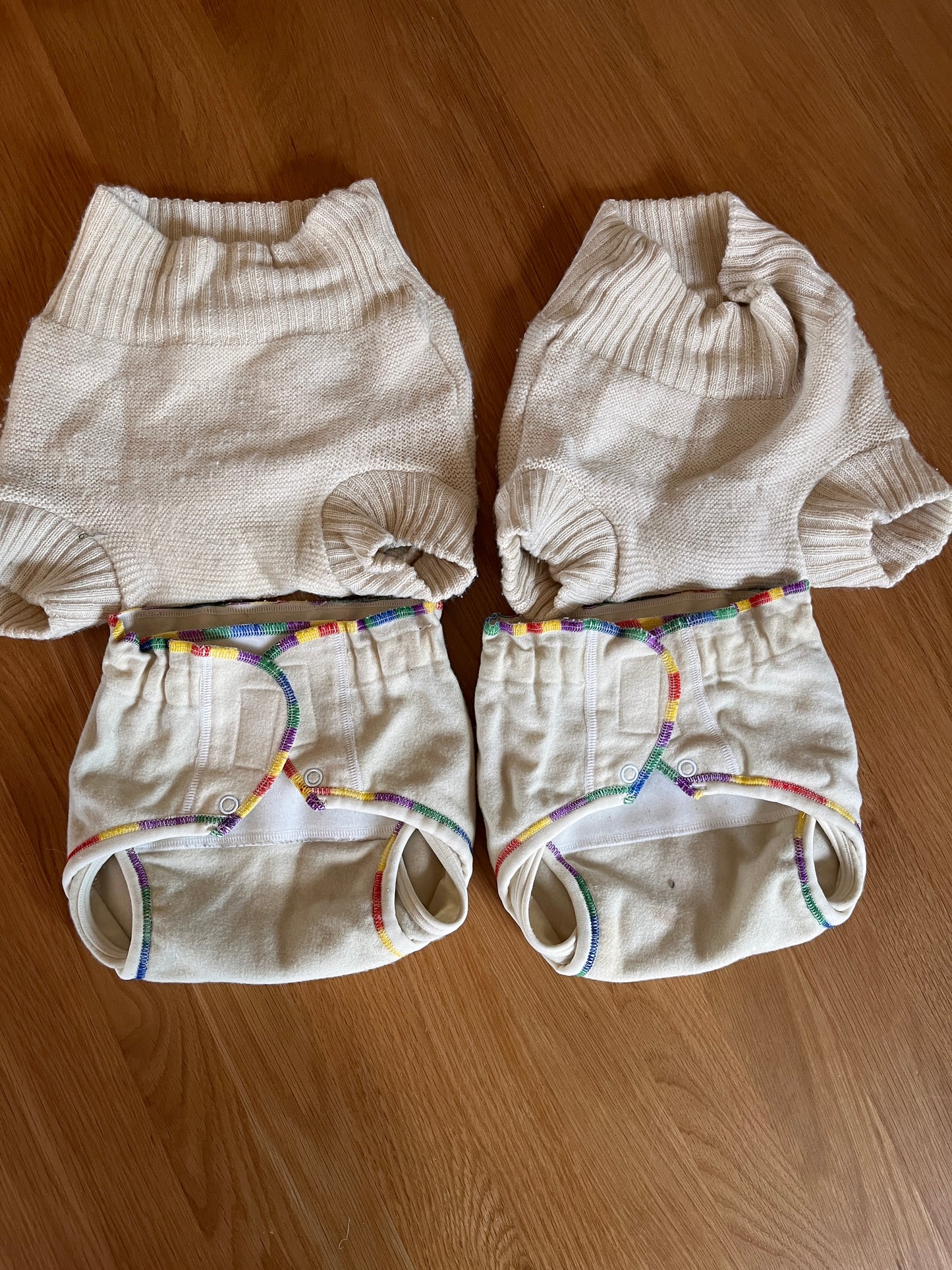 Wool diaper covers