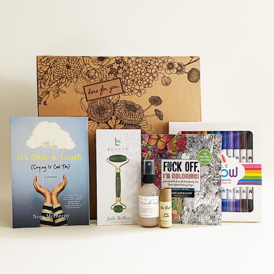Nora McInerny It's OK to Laugh Care Package