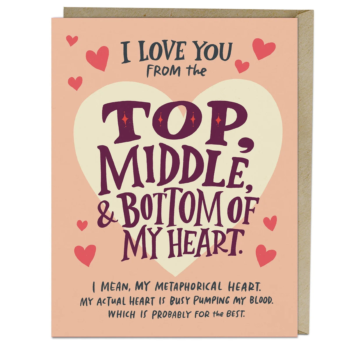 Bottom of my Heart Card