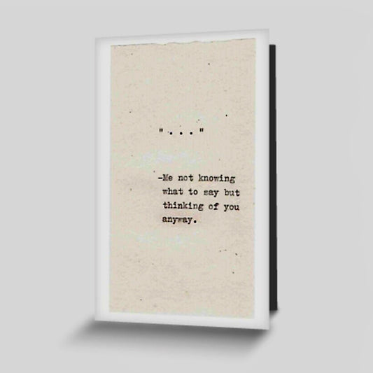 Ellipsis Quote Card