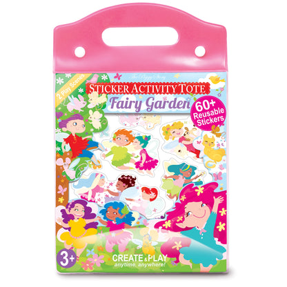 Reusable Sticker Activity Tote